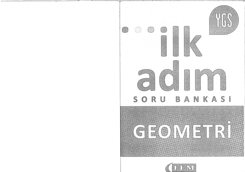 FEM YGS Geometri İlk Adım Soru Bankası