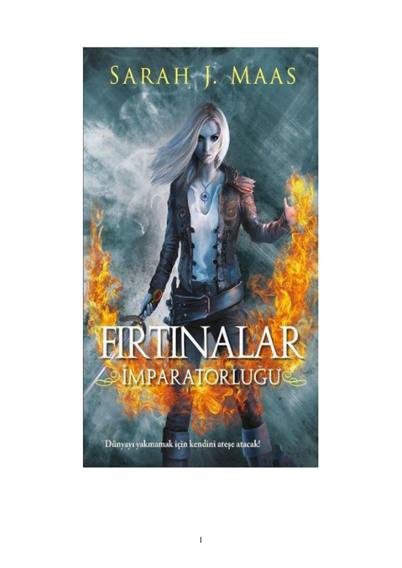 Fırtınalar İmparatorluğu Sarah J Maas