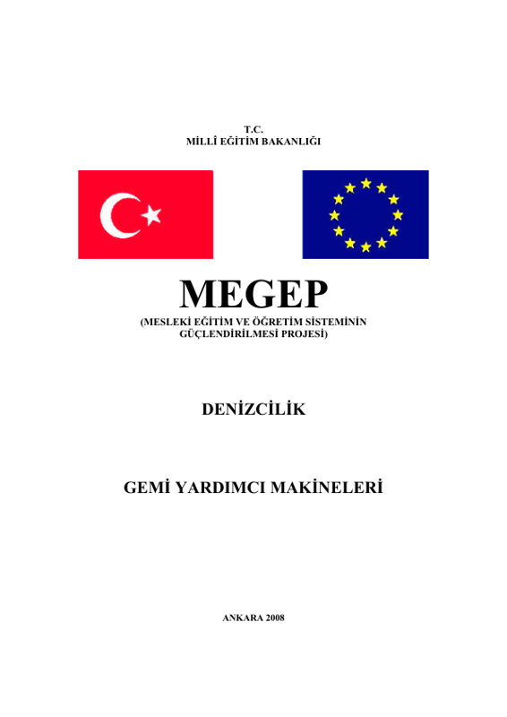 Gemi Yardımcı Makineleri: Denizcilik Mühendisliği El Kitabı
