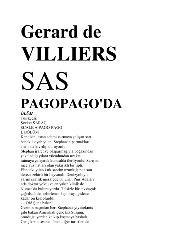 Pagopagoda Ölüm
