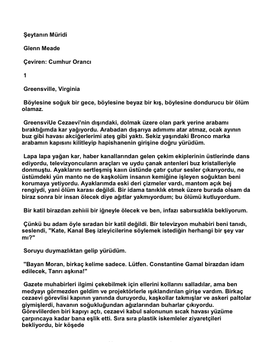 Şeytanın Müridi: Uluslararası Suç Şebekesi