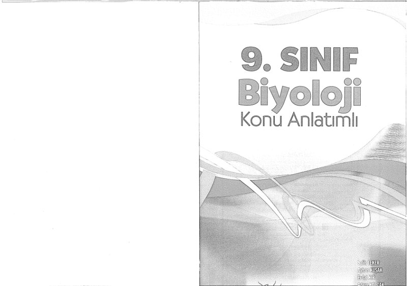 Güvender 9. Sınıf Biyoloji Soru Bankası