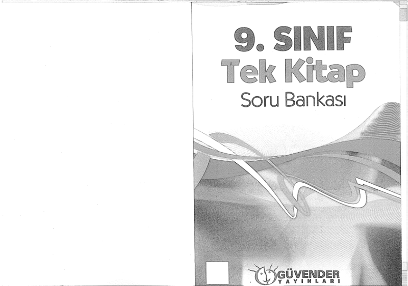 Güvender Yayınları 9. Sınıf Tek Kitap Soru Bankası B Serisi