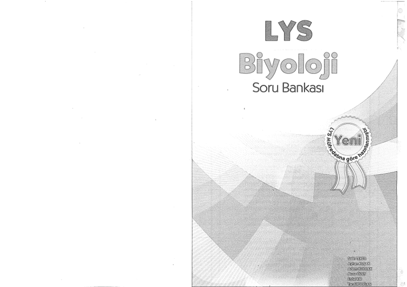 Güvender LYS Biyoloji B