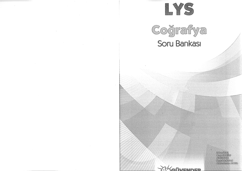 Güvender LYS Coğrafya S.B