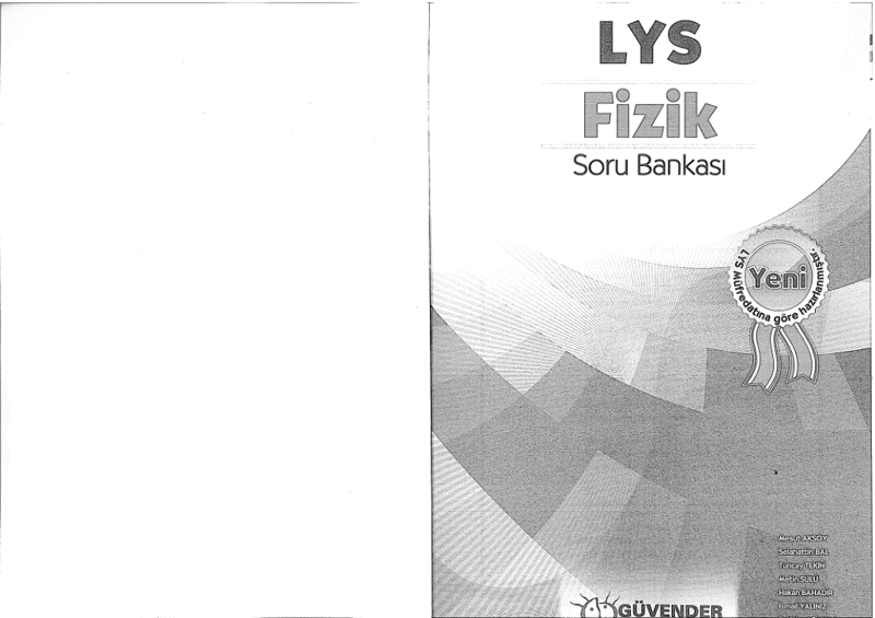 Güvender LYS Fizik Soru Bankası B