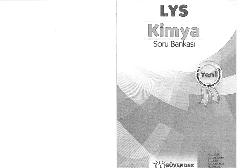 Güvender AYT Kimya Soru Bankası