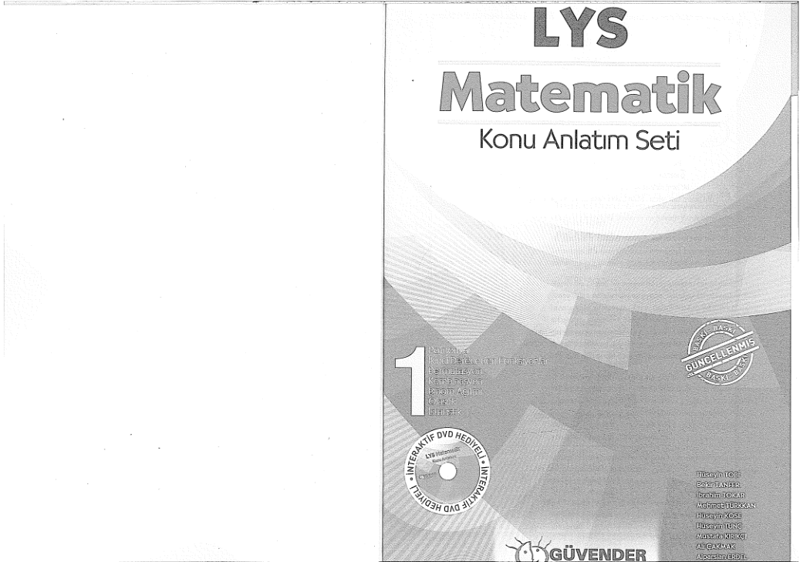 Güvender LYS Matematik Soru Bankası (A1 Serisi)