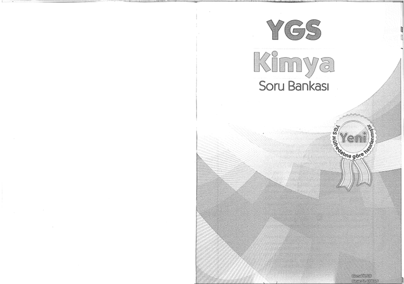 Güvender YGS Kimya Soru Bankası