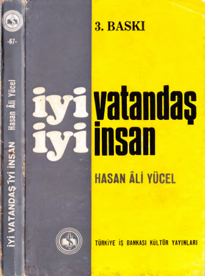 Vatandaş İçin Medeni Bilgiler - Hasan Âli Yücel (İş Bankası Yayınları)
