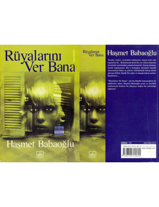 Hasmet Babaoğlu Rüyalarını Bana Ver