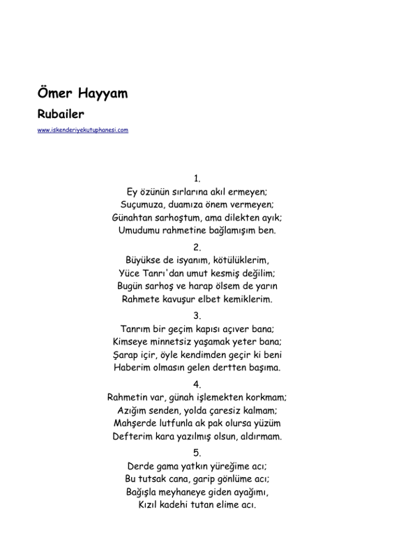 Hayyam Rubailer