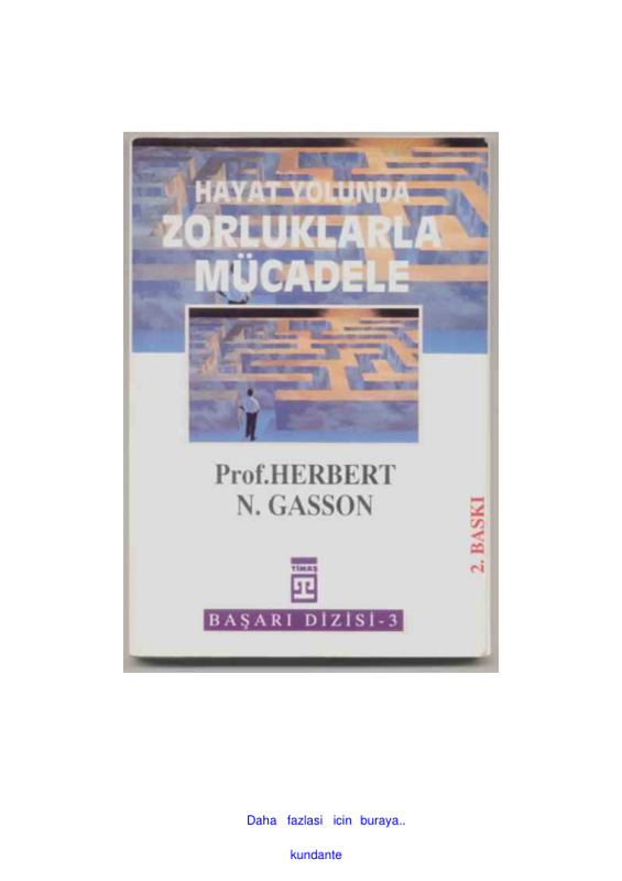 Herbert N. Gasson Zorluklarla Mücadele