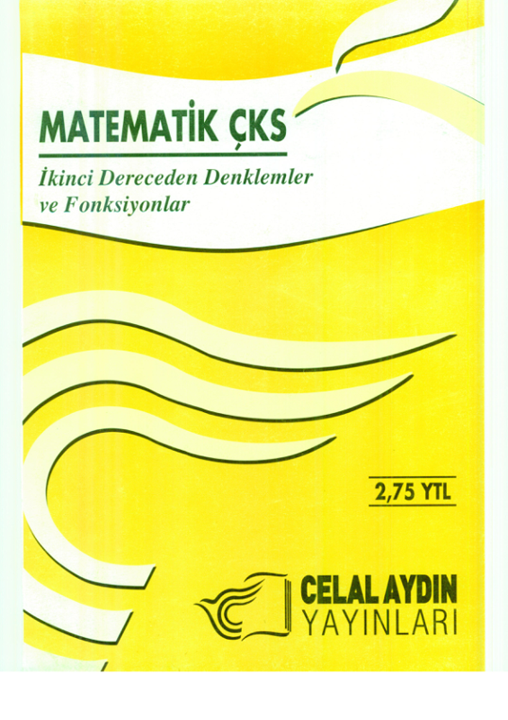 Iİ Derece Denklemesi Tsi