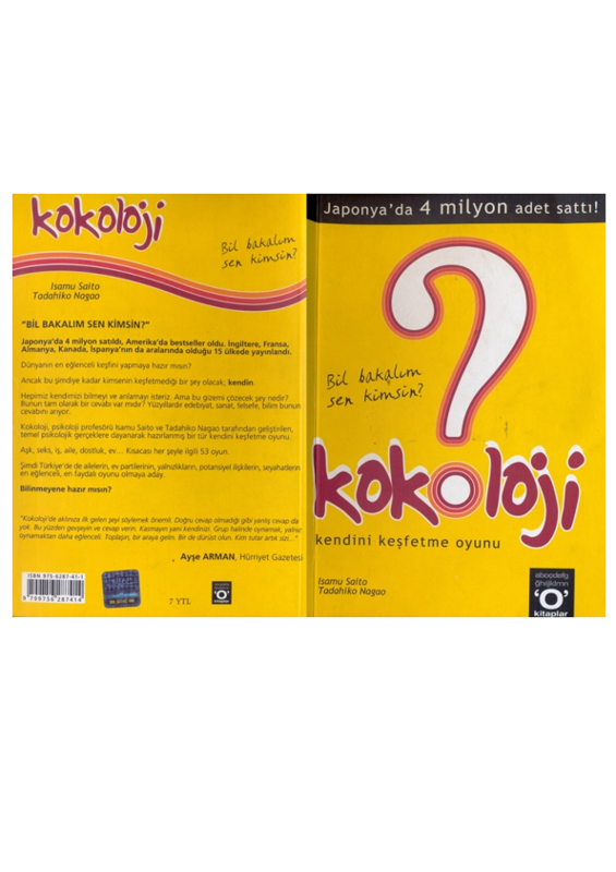 Isamu Saito & Tadahiko Nagao - Kokoloji: Zihin Oyunları