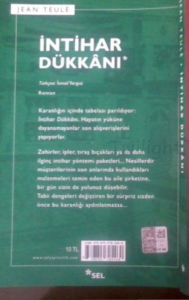 Jean Teulé - İntihar Dükkanı: Karanlık Mizah
