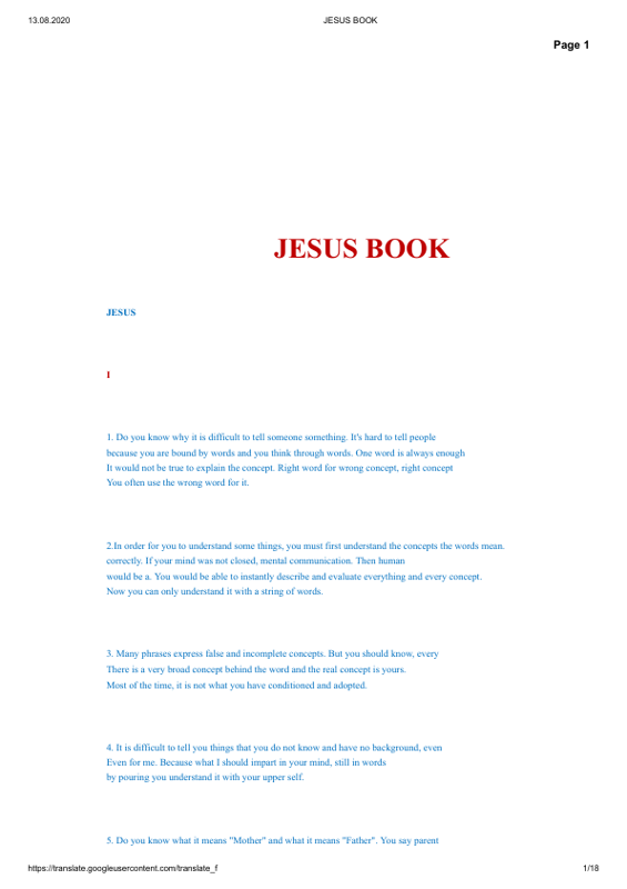 Jesus Book