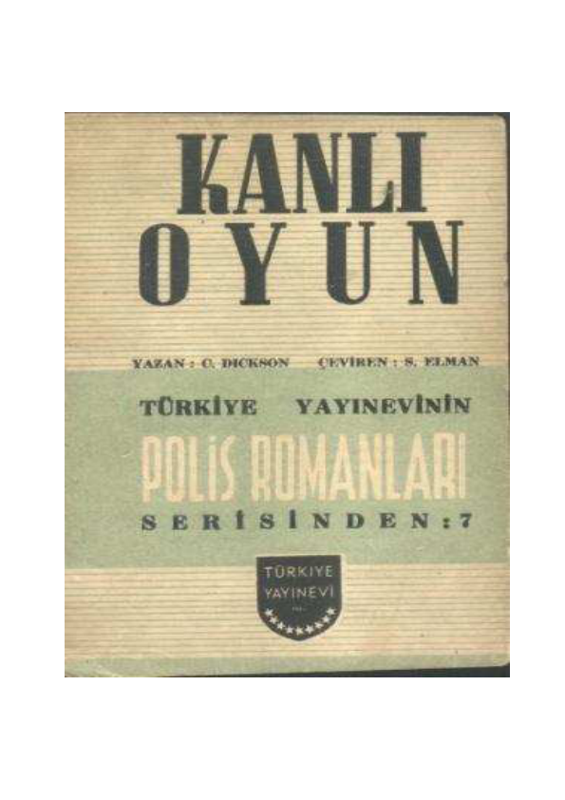 John Dickson Carr Kanlı Oyun