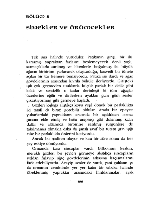 John Ronald Reuel Tolkien Hobbit İki Kısım