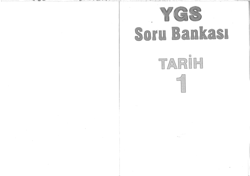 Kampüs Yayınları YKS Tarih Soru Bankası (B Serisi)