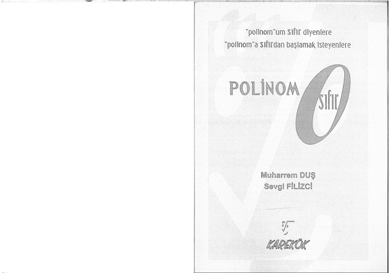 Karekök LYS Polinom 0S.B