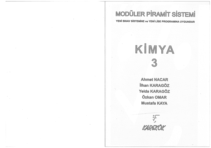 Karekök MPS Kimya 3