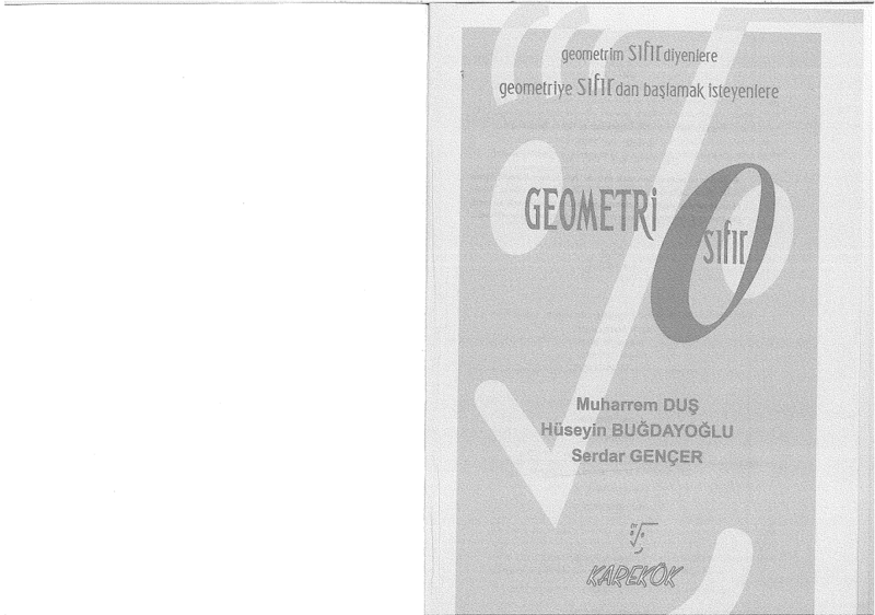 Karekok YGS Geometri 0S B