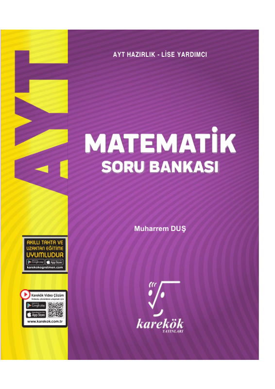 Karekök Yayınları AYT Matematik Soru Bankası 2023