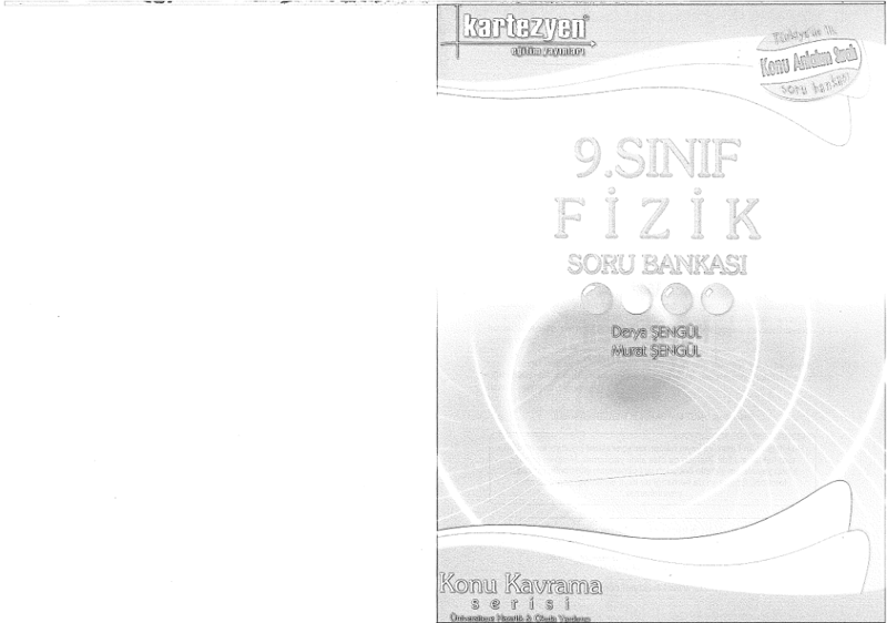 Kartezyen 9. Sınıf Fizik K.A