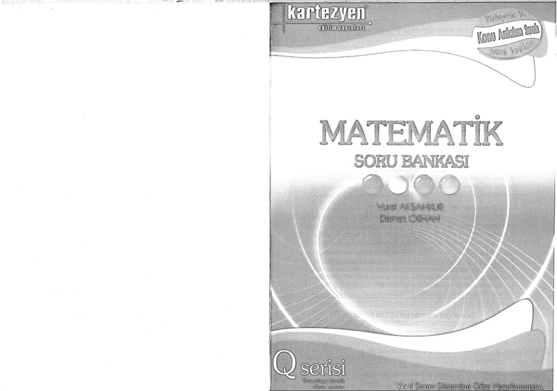 Kartezyen Q Serisi YGS Matematik Soru Bankası