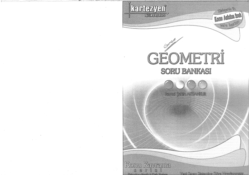 Kartezyen Yayınları YGS-LYS Geometri Soru Bankası