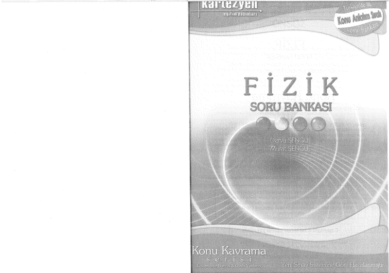 Kartezyen Yayınları YGS Fizik Soru Bankası B Serisi