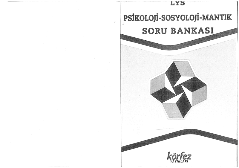 Körfez LYS Felsefe Grubu Soru Bankası
