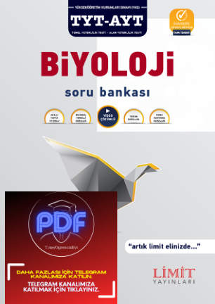 Limit Yayınları TYT Biyoloji Soru Bankası 2021