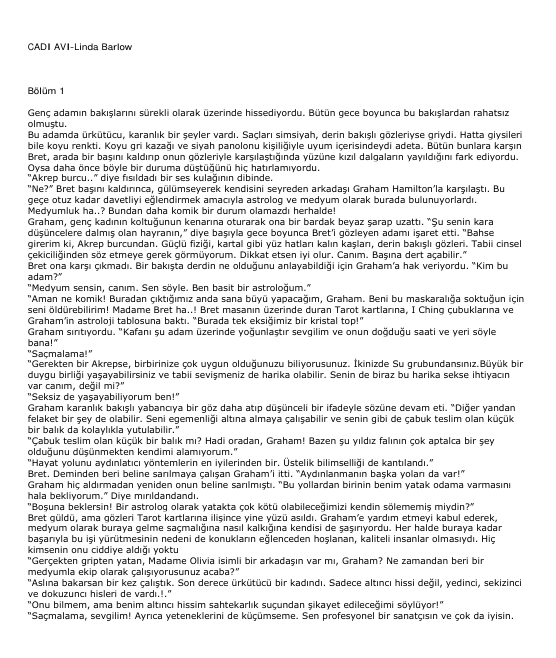 Linda Barlow Cadı Avı