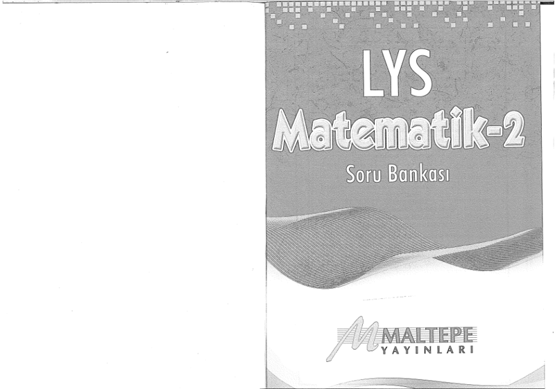 Maltepe Yayınları LYS Matematik 2 Soru Bankası