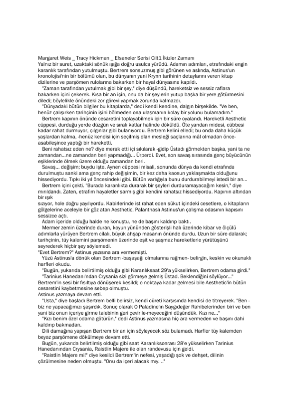 Efsaneler Serisi - Tam Koleksiyon