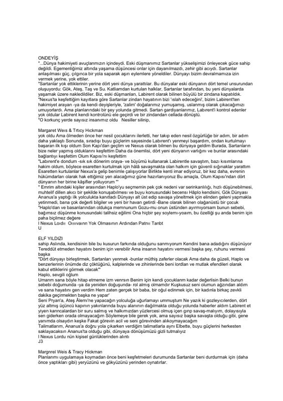 Margaret Weis & Tracy Hickman - Ölüm Kapısı 2: Elf Yıldızı