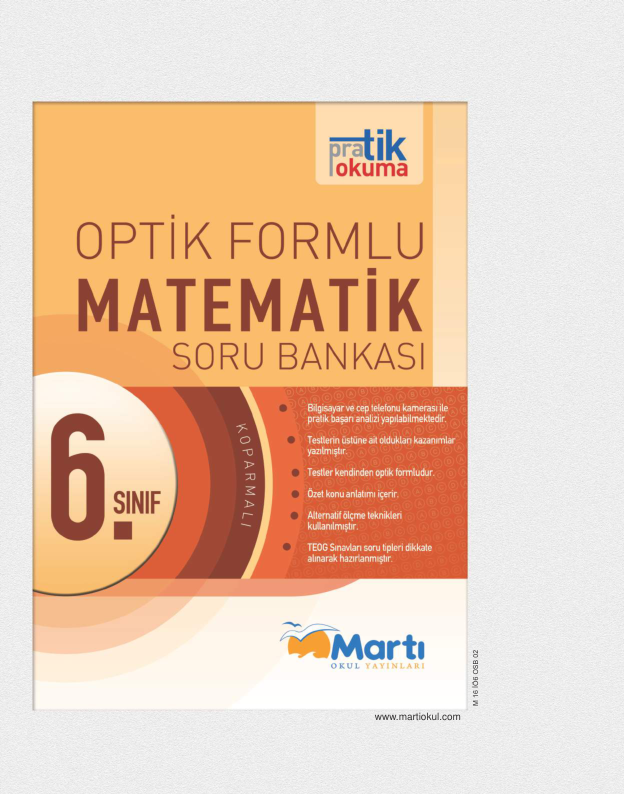 Martı Yayınları 6. Sınıf Matematik Soru Bankası