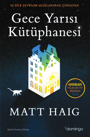 Matt Haig Gece Yarısı Kütüphanesi Domingo Yayınları