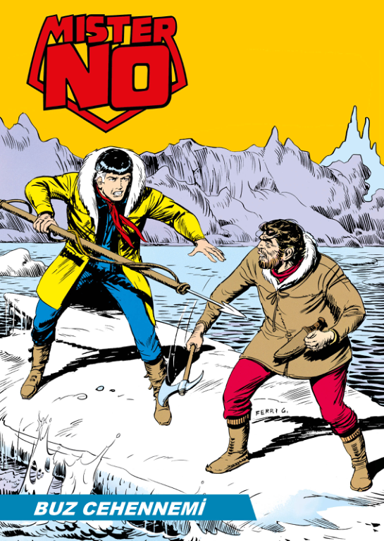 Mister No Renkli Seri 093 Buz Cehennemi