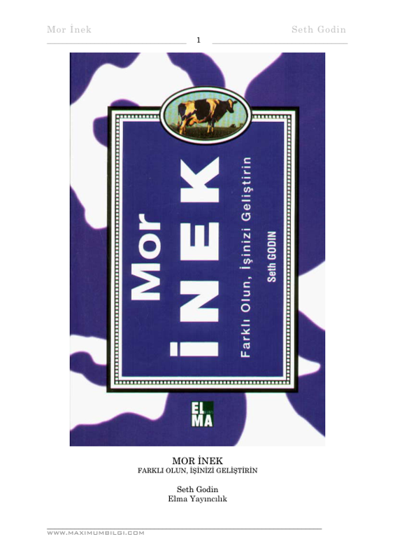 Mor İnek