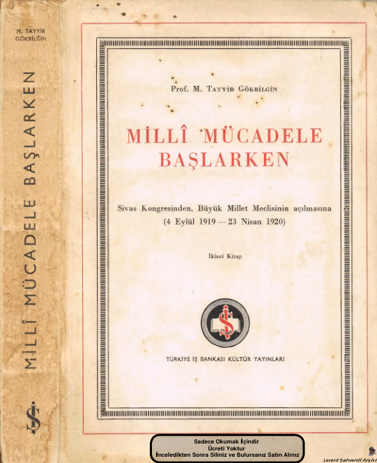 Millî Mücadele Başlarken 2