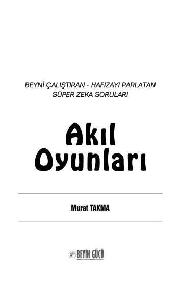 Akıl Oyunları
