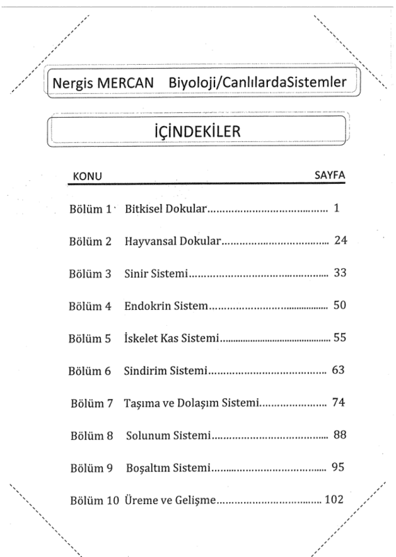 Nergis Mercan Biyoloji: Temel ve İleri Düzey Konu Anlatımı