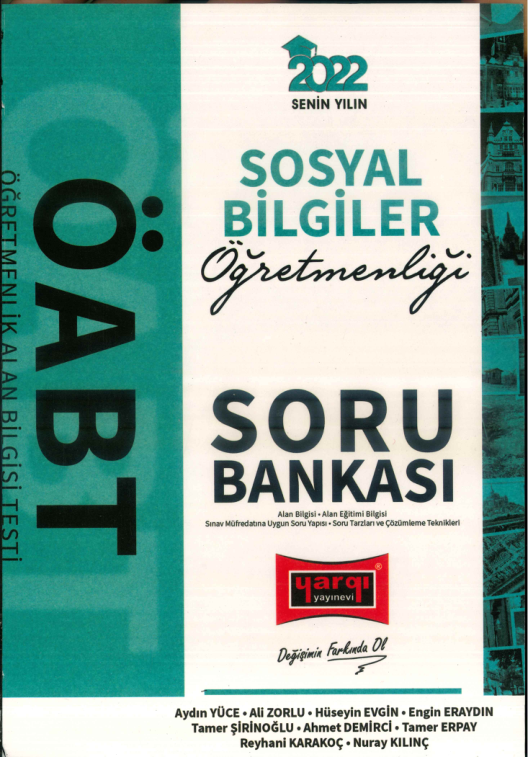 OAB Tyargi Sosyal Bilgiler Soru Bankası 2022
