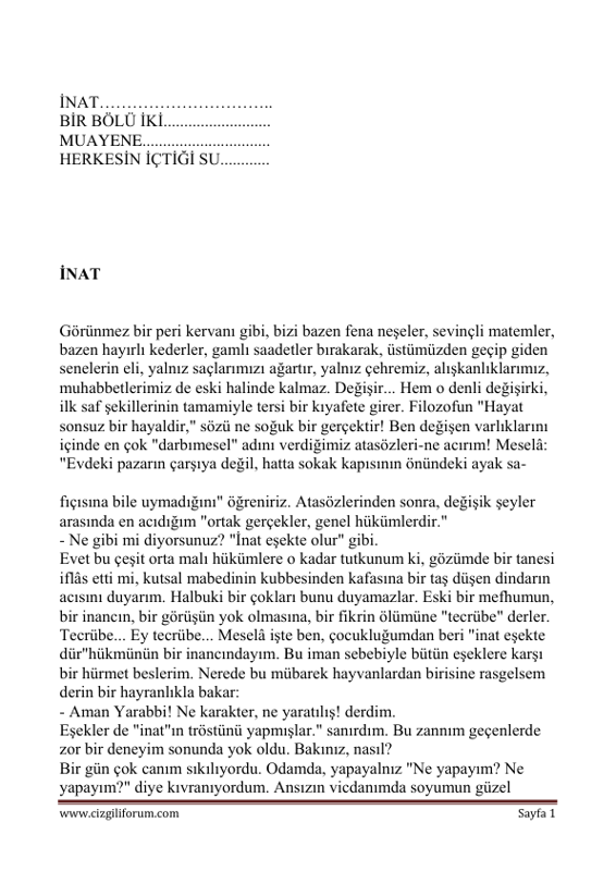 Ömer Seyfettin İnat