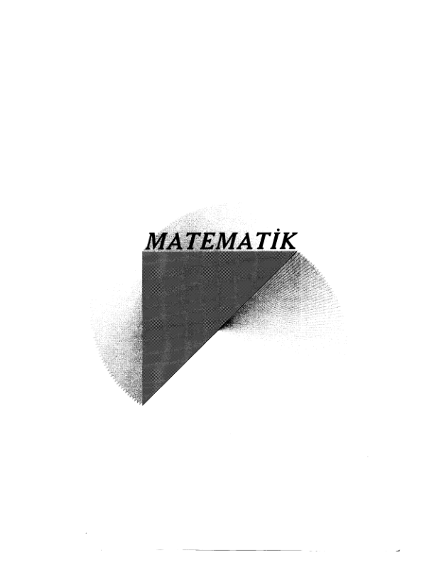 Uğur Dershanesi - ÖSS Matematik 1 & Geometri: Temel Kavramlar