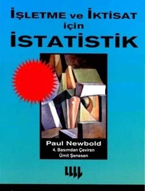 Paul Newbold İşletme Ve İktisat İstatistik Literatür Yayınları 1