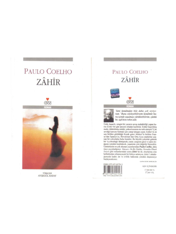Paulo Coelho - Zahir: Aşkın Metafizik Yolculuğu